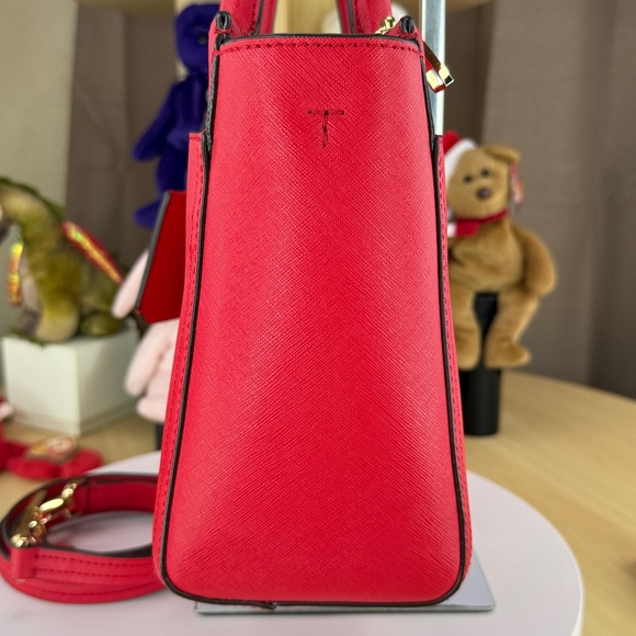 💥TORY BURCH - Robinson Small Double-Zip Tote - 45U432 - Picture 10 of 17